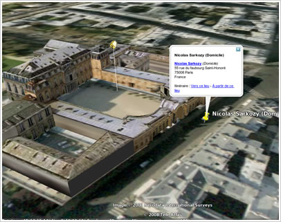 View your contacts World Map with Google Maps and Google Earth !