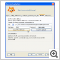 ReminderFox Network settings