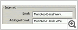 Mapping between Memotoo and Thunderbird